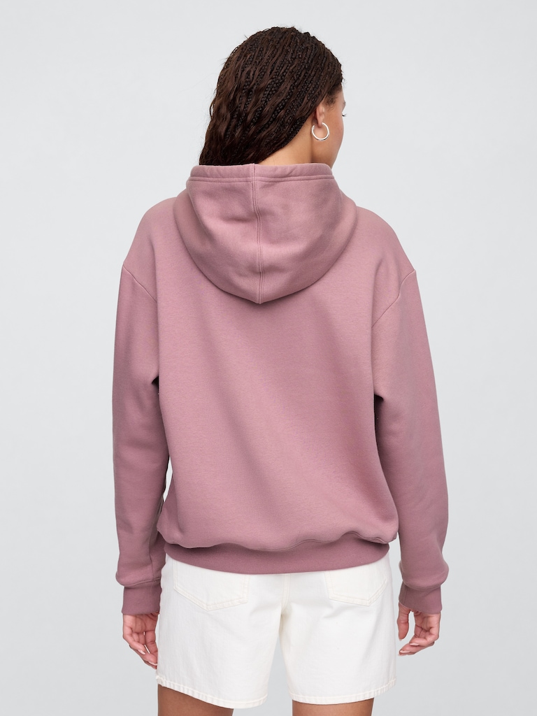 Relaxed Gap Logo Zip Hoodie