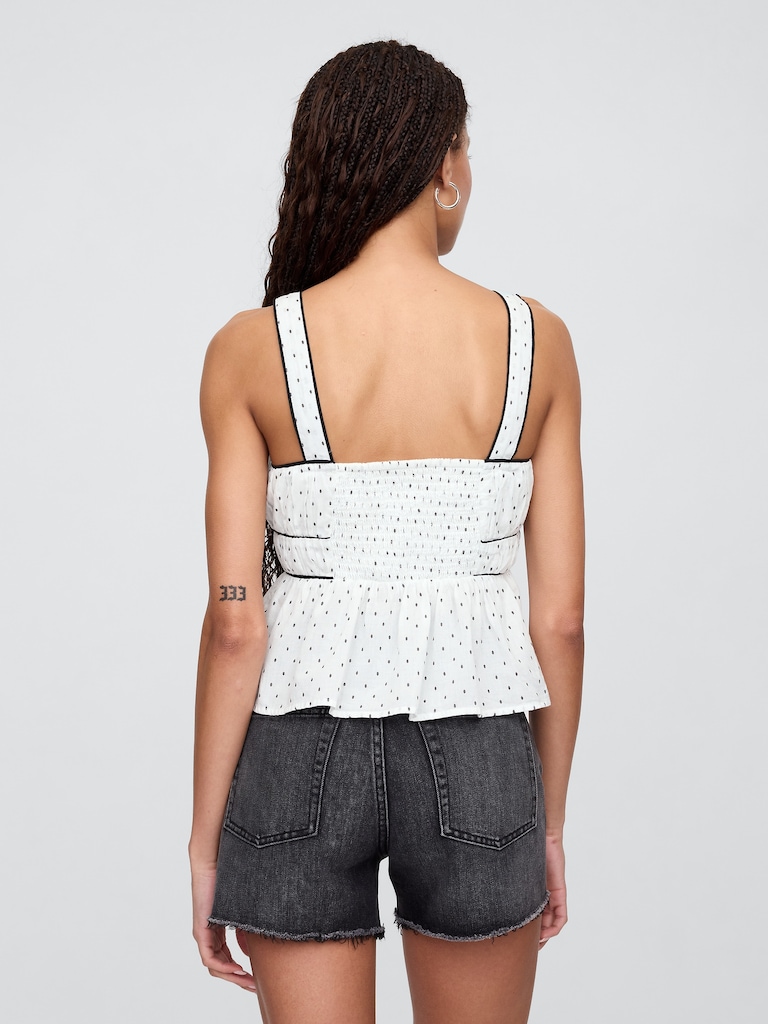 Peplum Tank Top