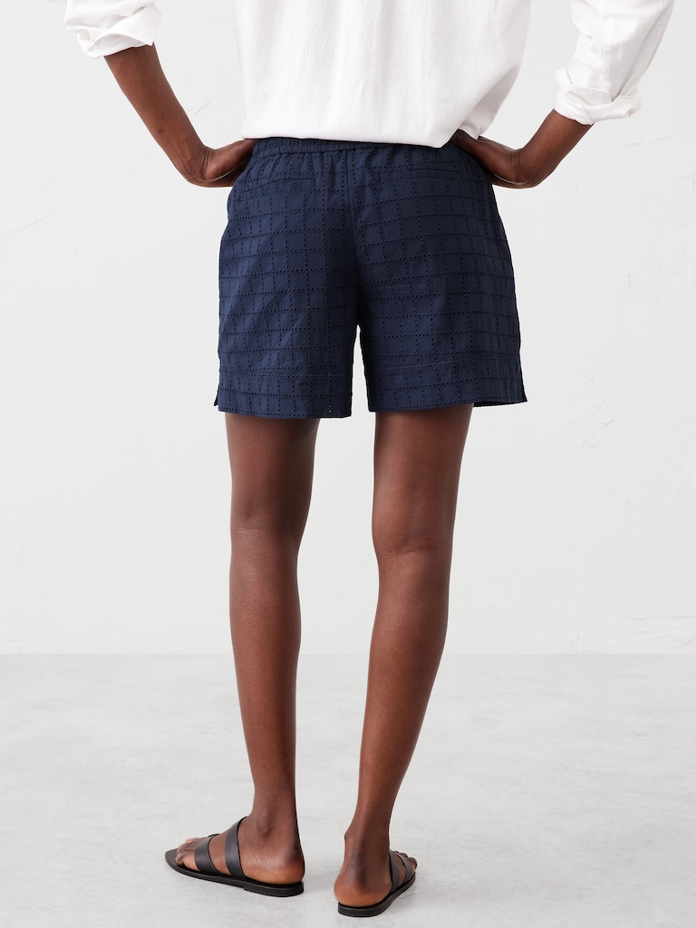 Eyelet Boxer Short