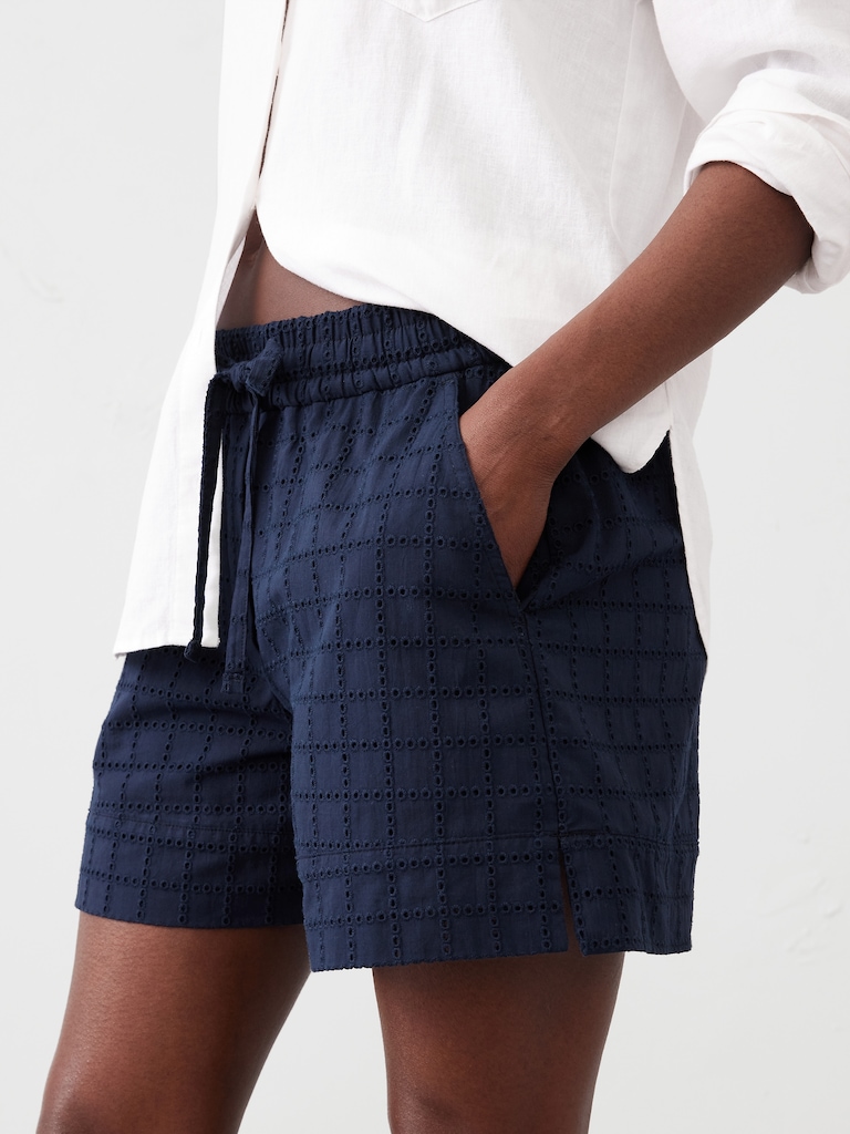 Eyelet Boxer Short
