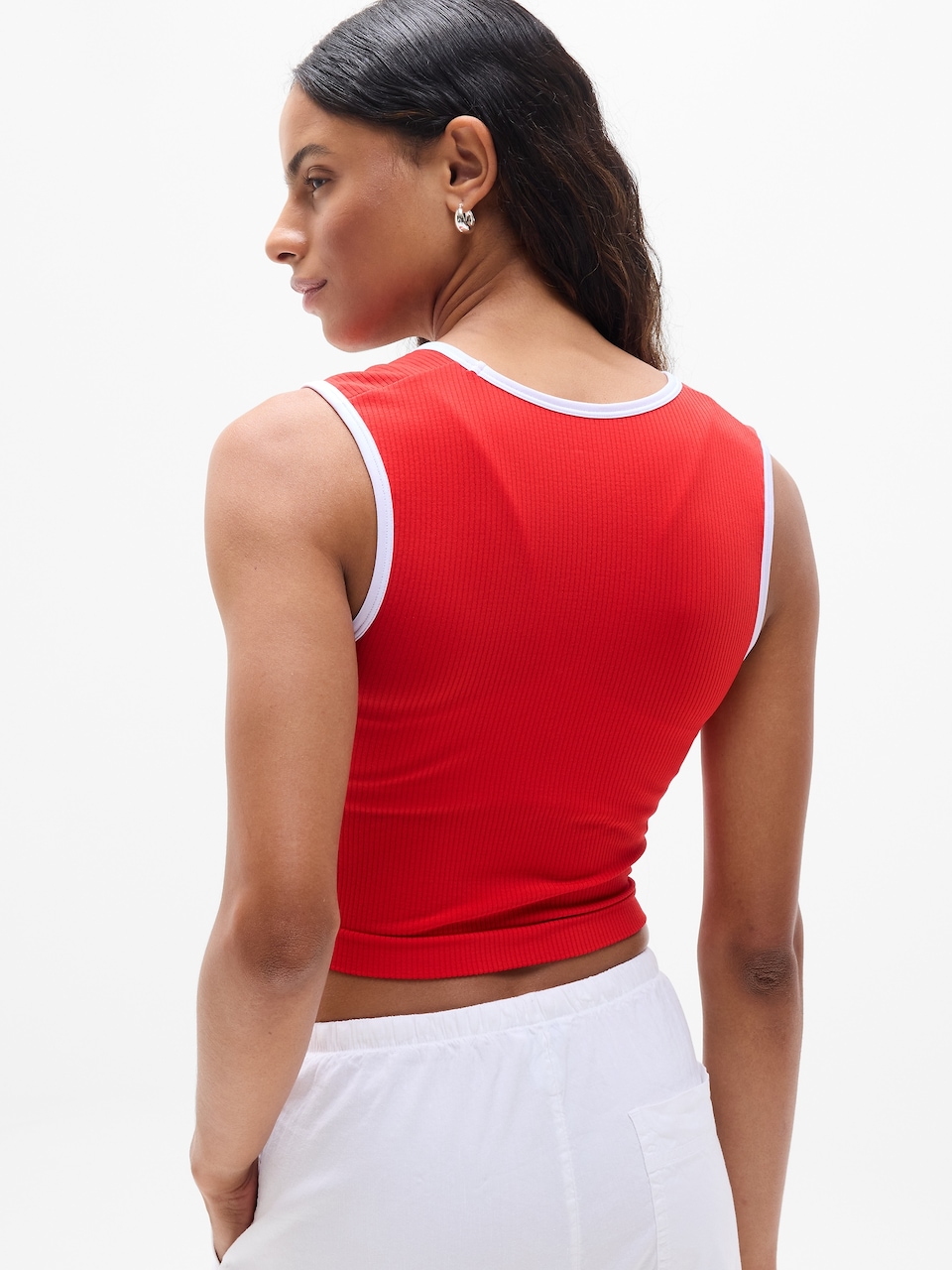 Renew Seamless Square Neck Crop Tank