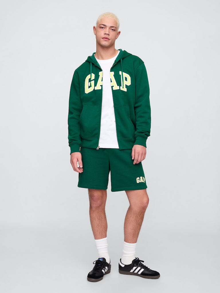Adult Relaxed Gap Logo Zip Hoodie
