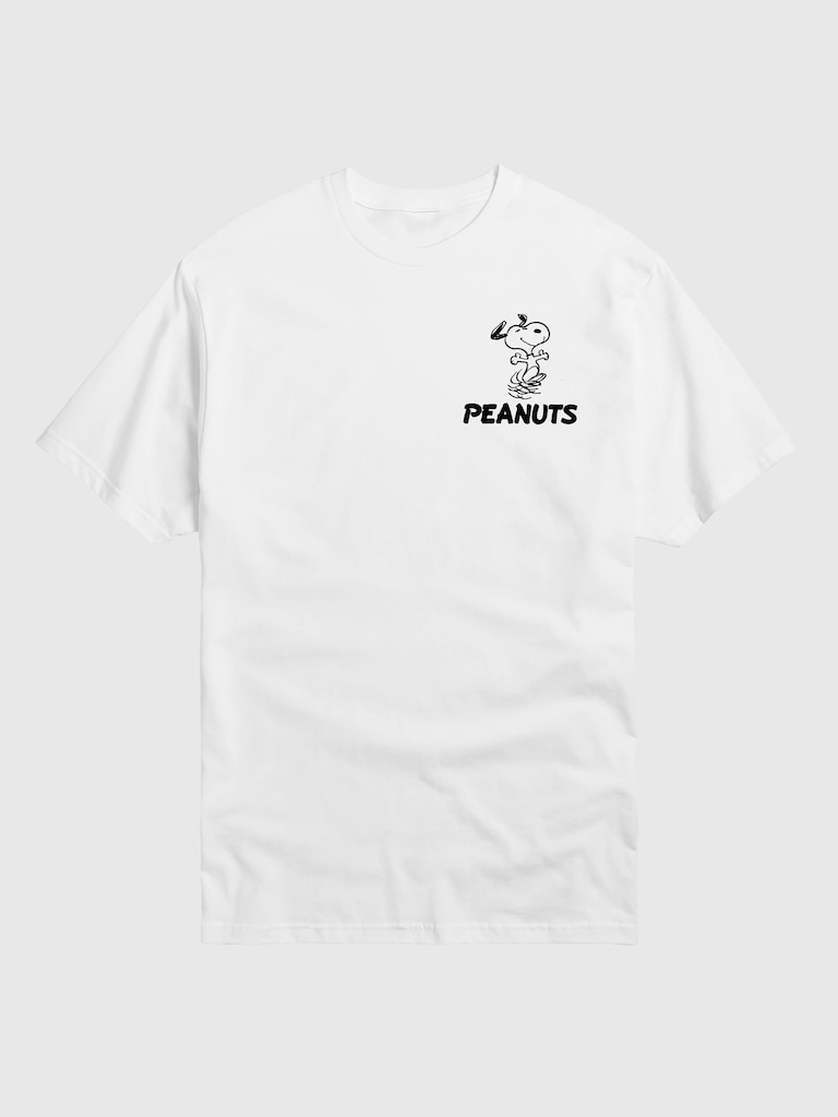 Peanuts Snoopy And Friends Faces Short Sleeve T-Shirt