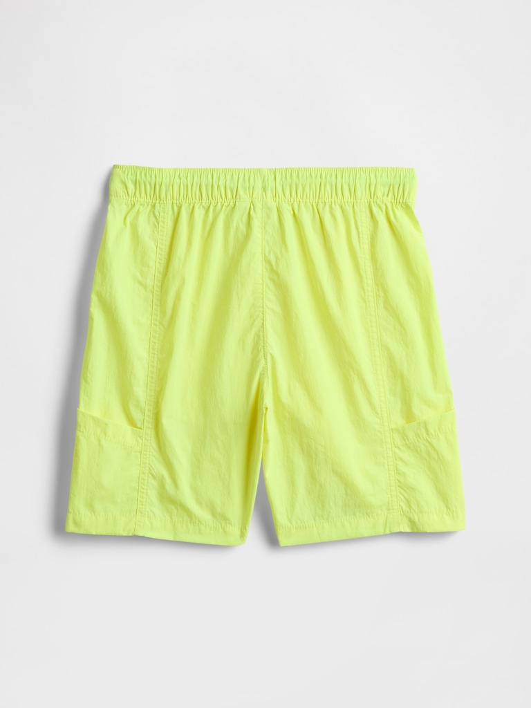 Kids Relaxed Pull-On Hybrid Cargo Shorts