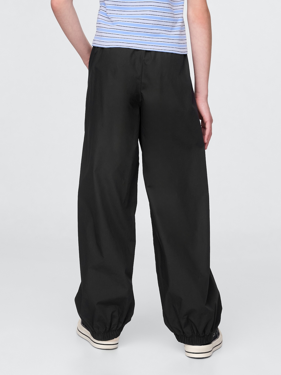 Kids Poplin Baggy Joggers