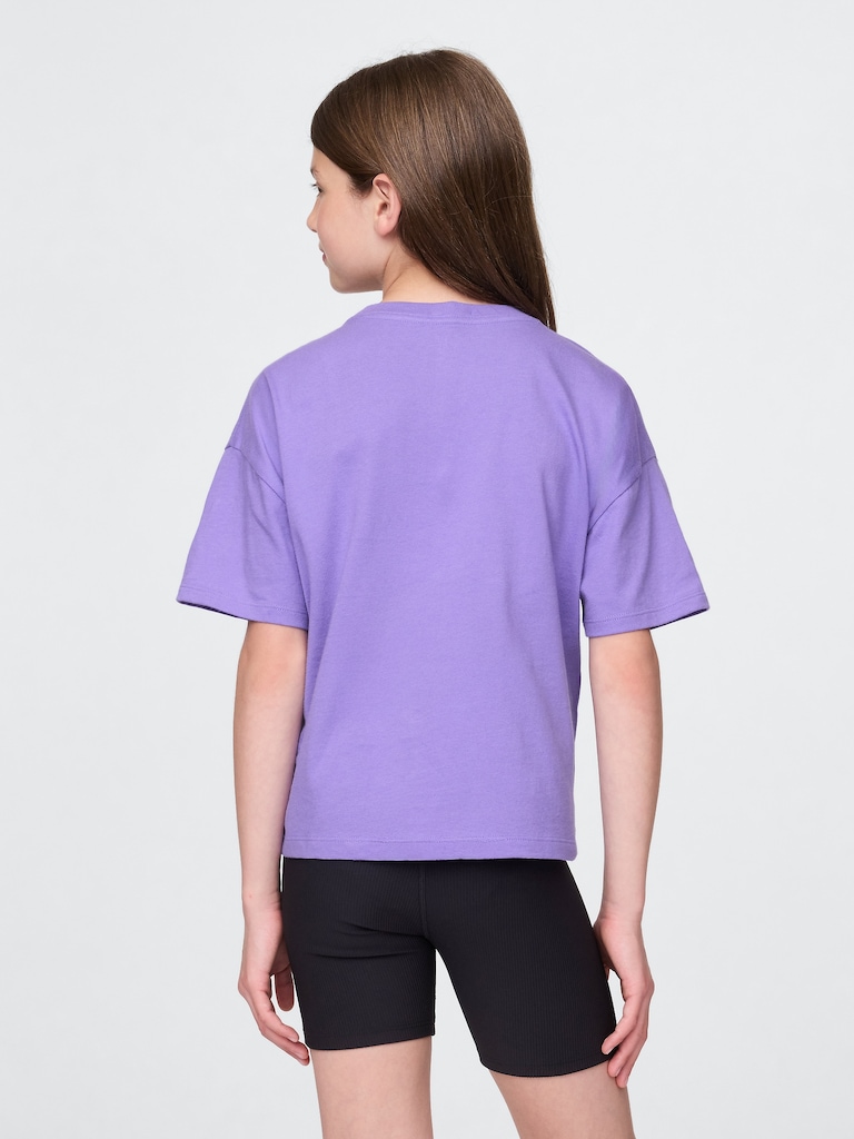 Kids Oversized Graphic T-Shirt