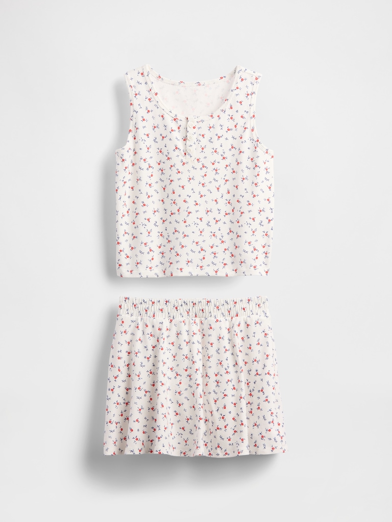 Kids Tank & Skort Outfit Set