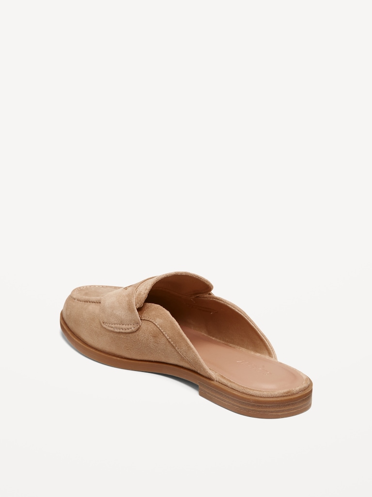 Loafer Mule Shoes for Women