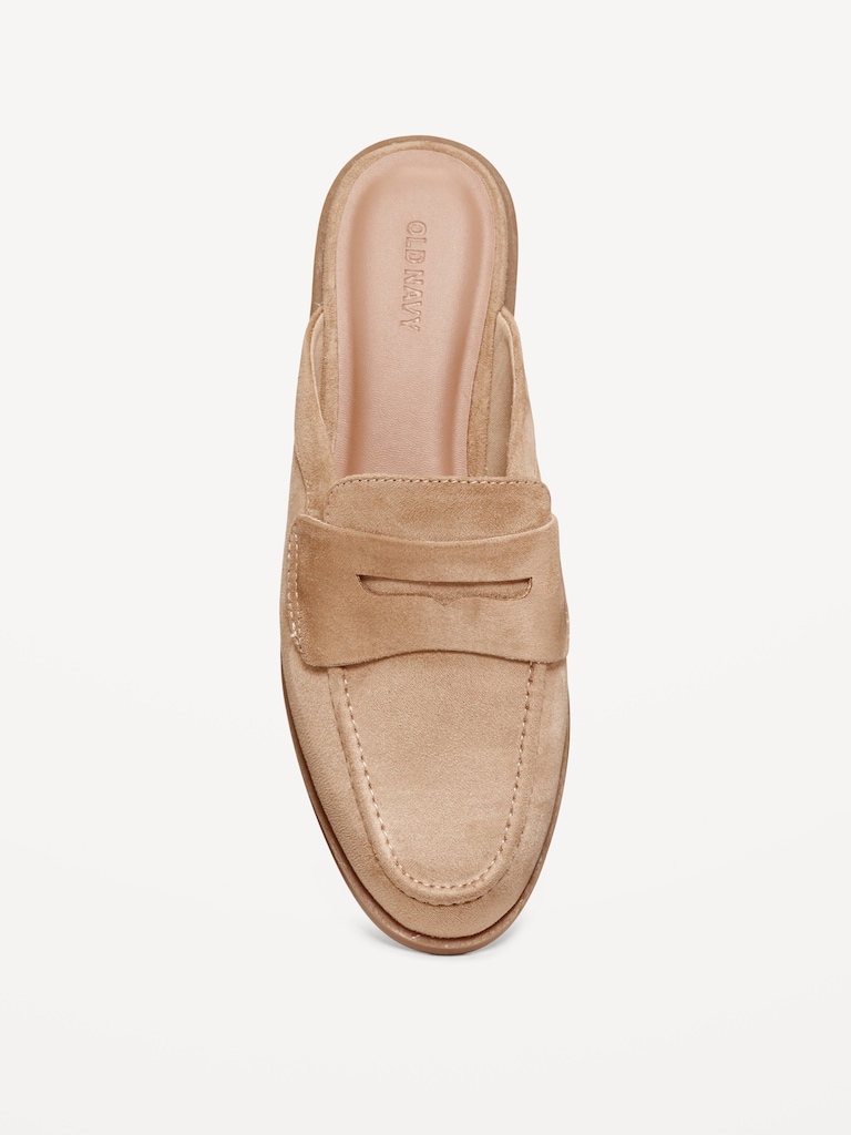 Loafer Mule Shoes for Women