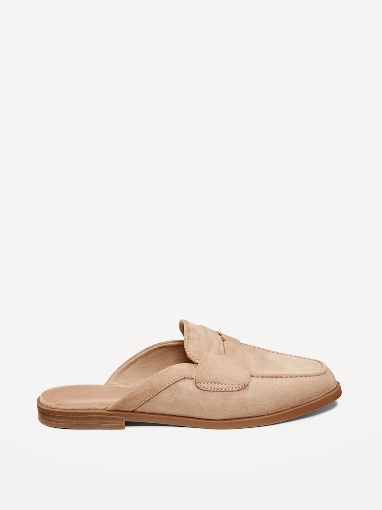 Loafer Mule Shoes for Women