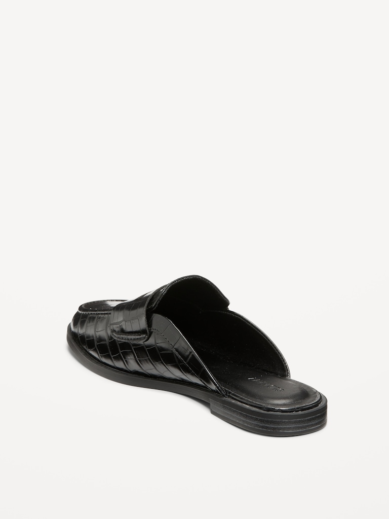 Loafer Mule Shoes for Women