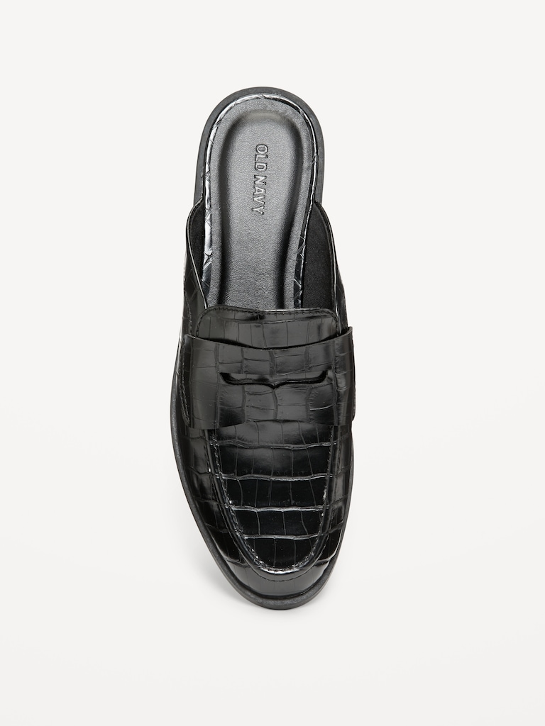 Loafer Mule Shoes for Women