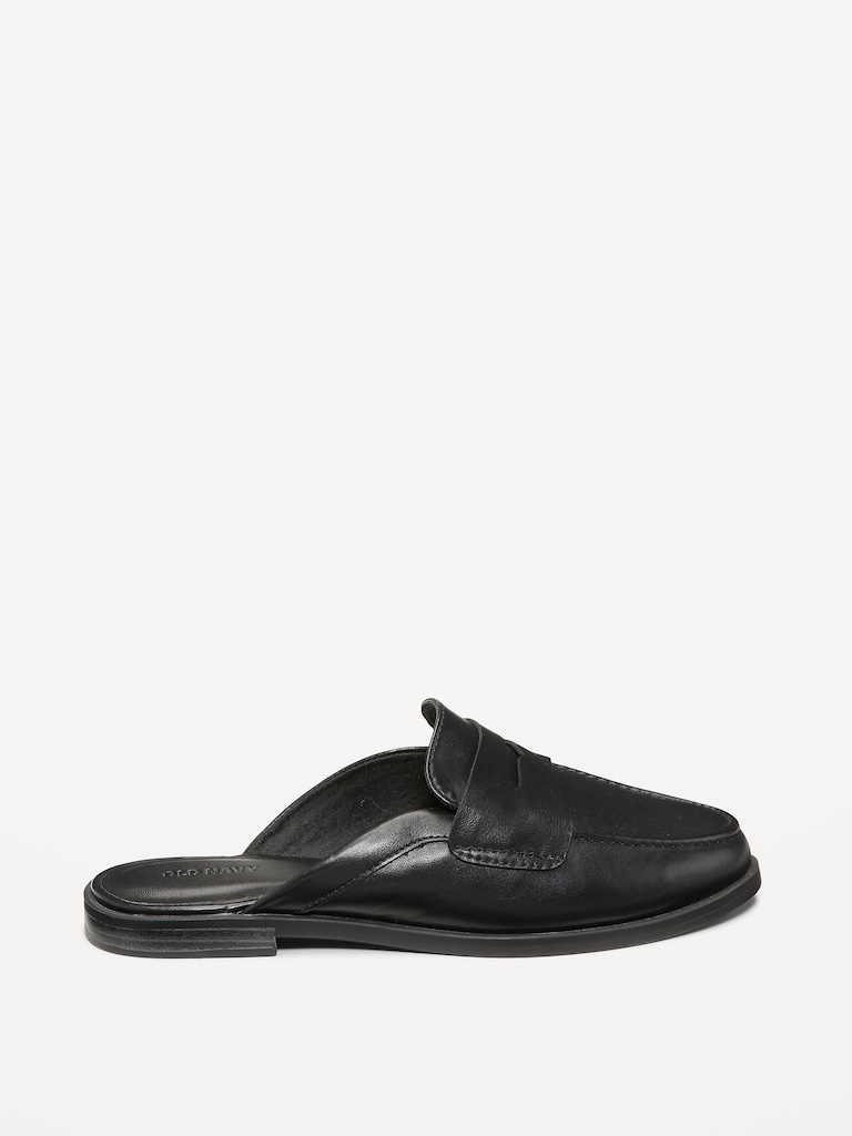 Loafer Mule Shoes for Women