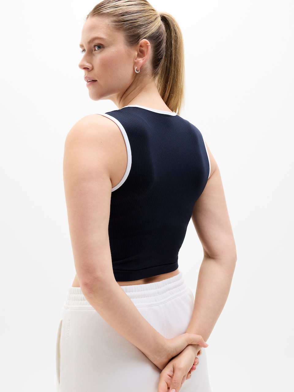 Renew Seamless Square Neck Crop Tank
