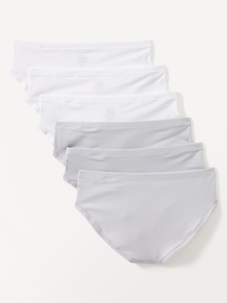 Athleta Girl Right Moves Cotton Bikini Underwear 6-Pack