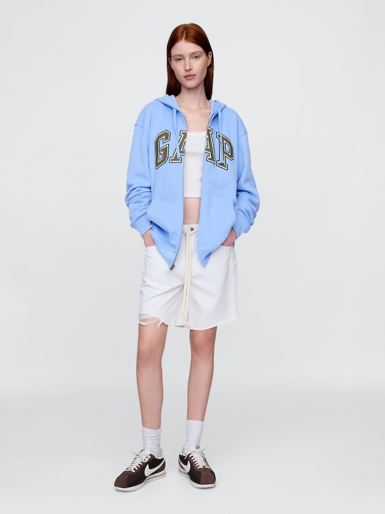 Adult VintageSoft Arch Logo Full-Zip Hoodie