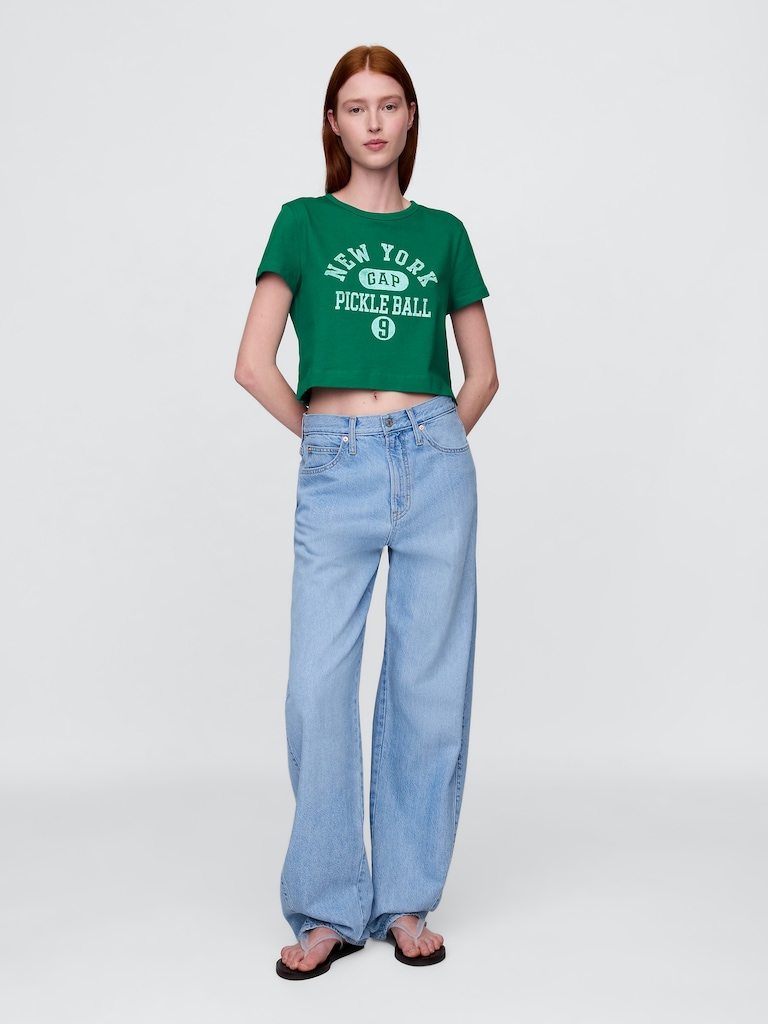 Organic Cotton VintageSoft Crop T-Shirt