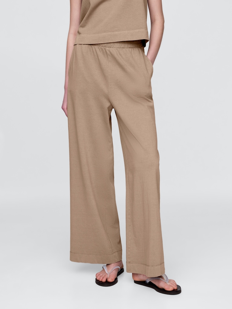 Heavyweight Wide-Leg Pants