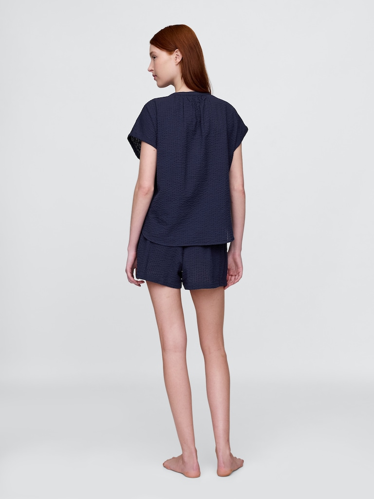 Seersucker Gauze PJ Set