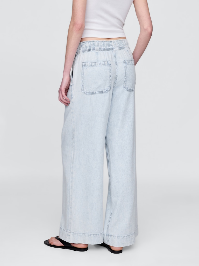 Mid Rise UltraSoft Easy Baggy Jeans