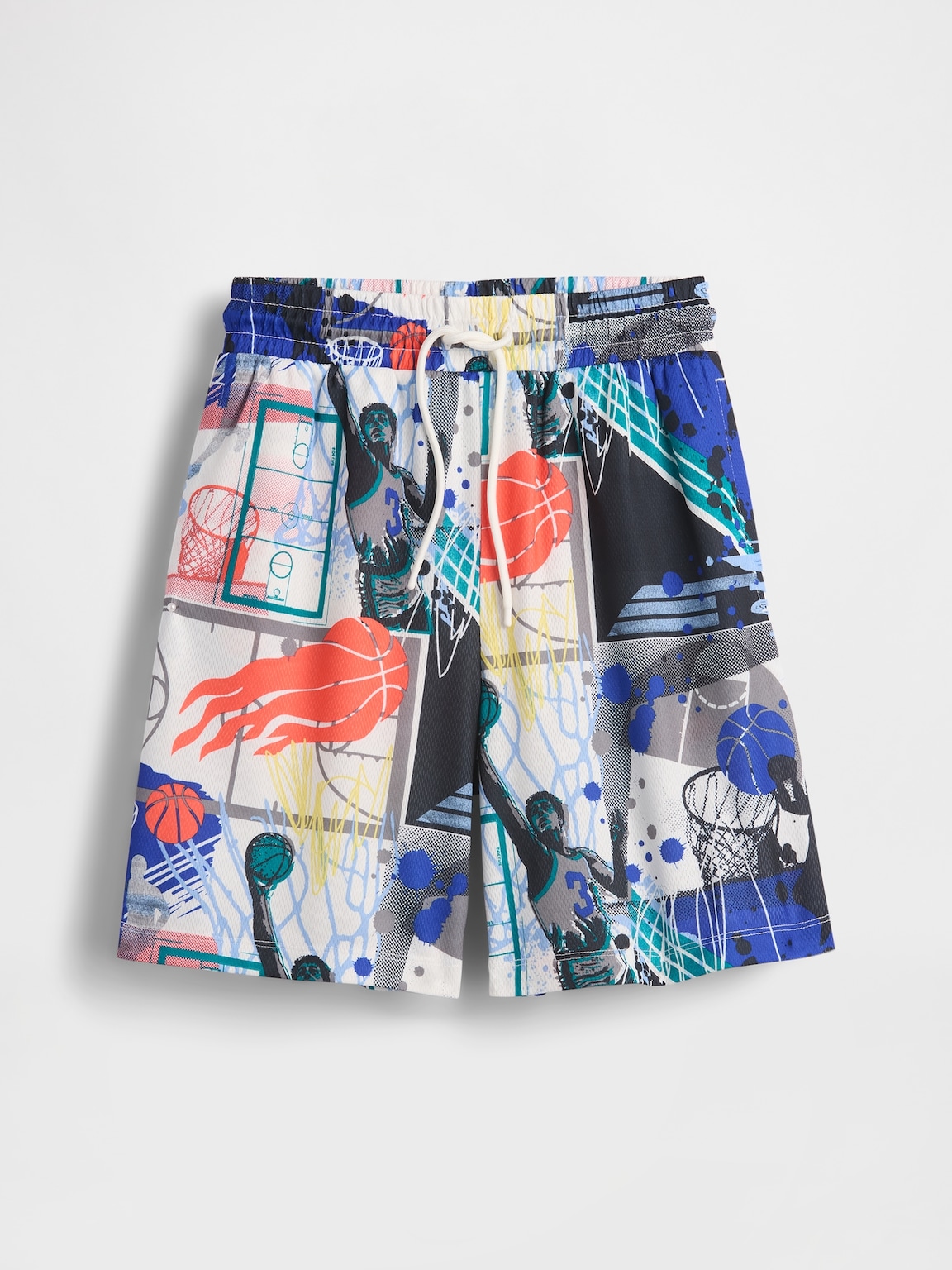 Kids GapFit 6" Recycled Mesh Easy Shorts