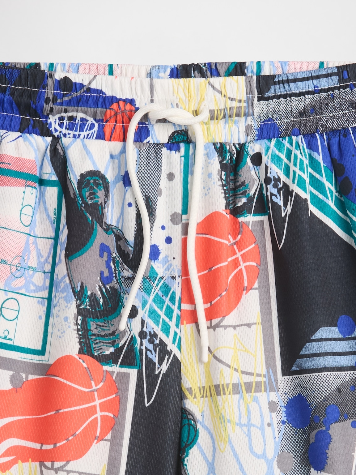 Kids GapFit 6" Recycled Mesh Easy Shorts