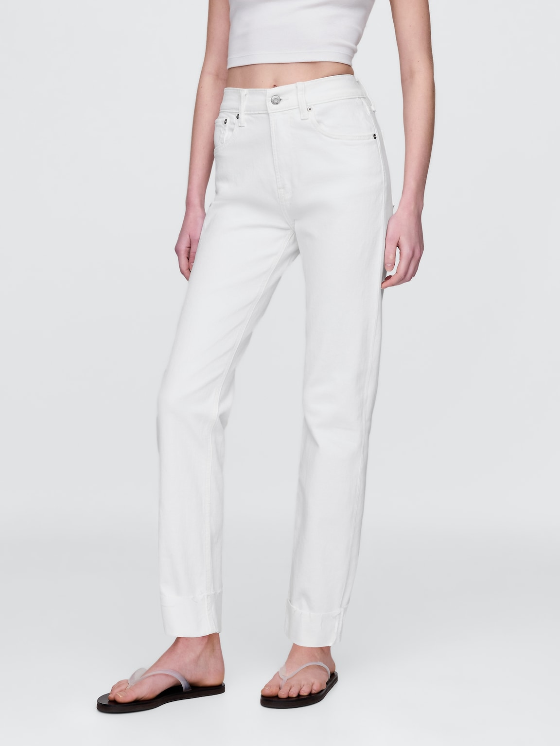 High Rise '90s Slim Straight Jeans