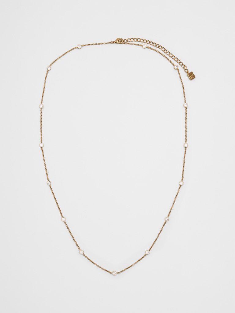 Delicate Cubic Zirconia Necklace