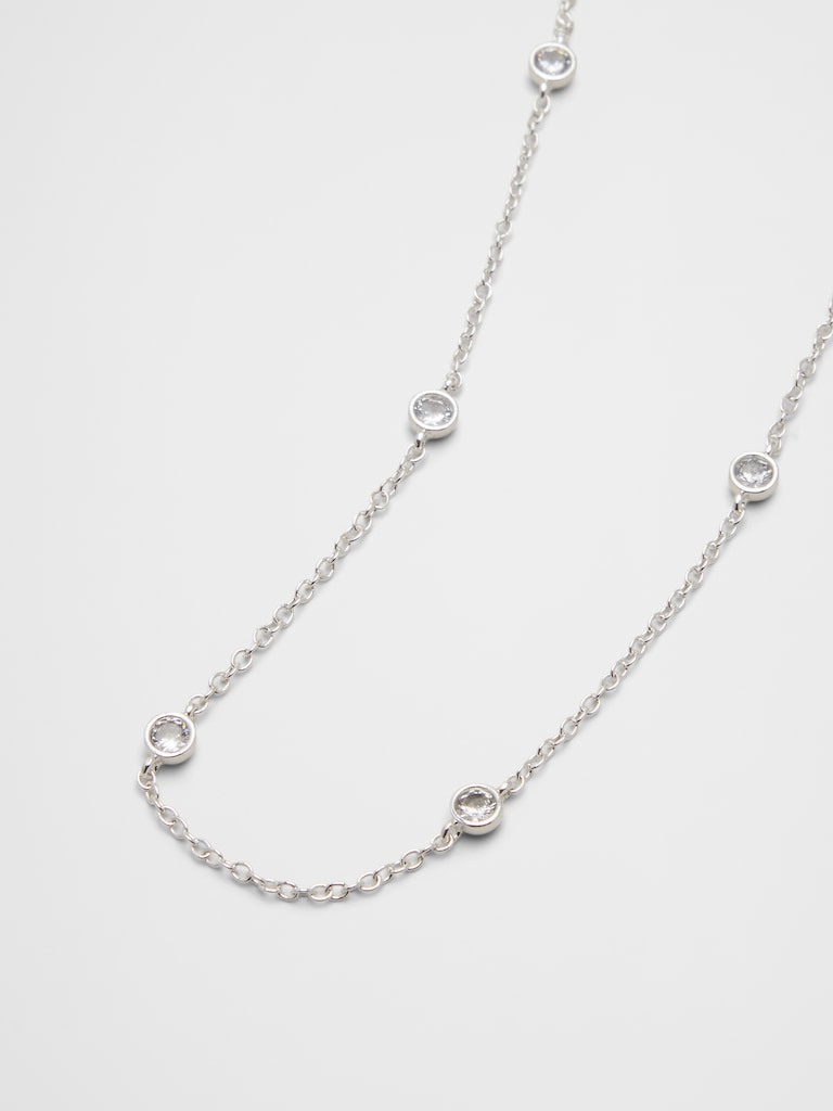 Delicate Cubic Zirconia Necklace