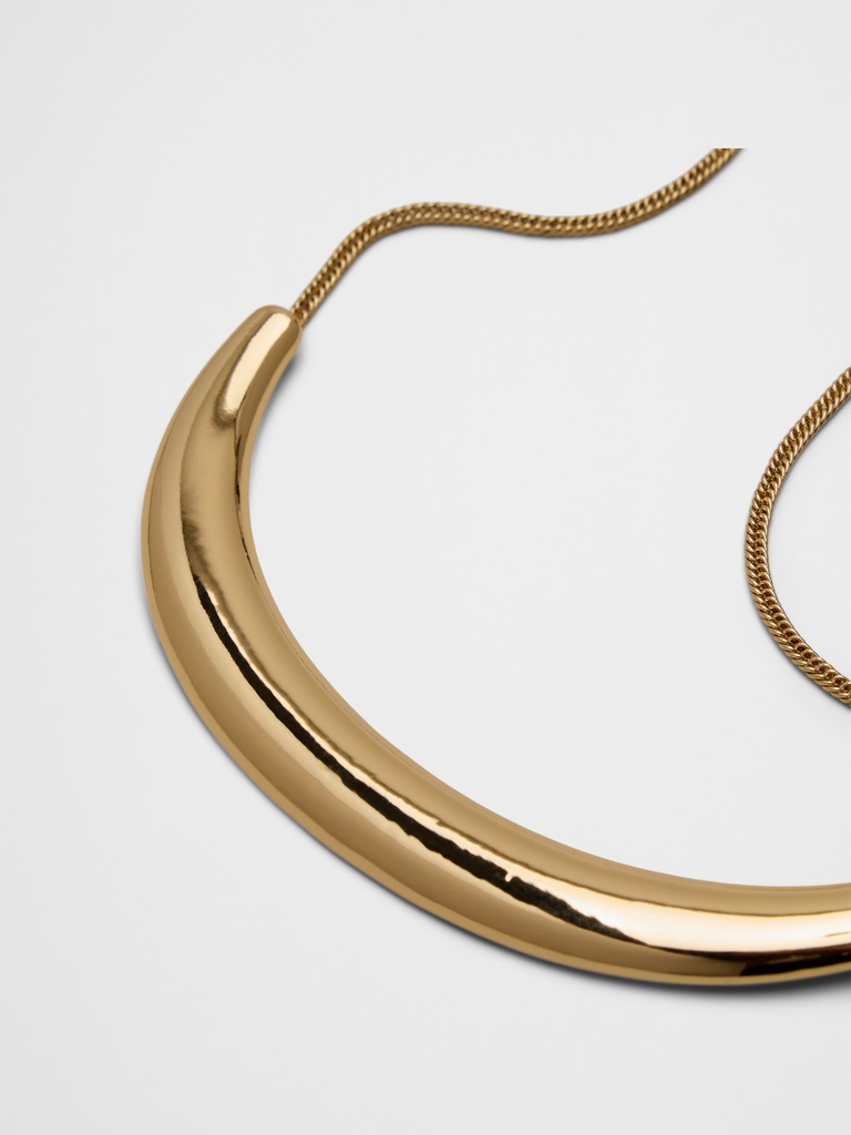 Modern Arc Necklace