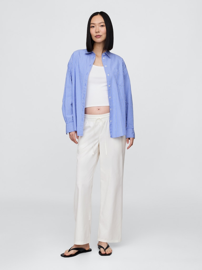 Maternity Easy Wide-Leg Pants