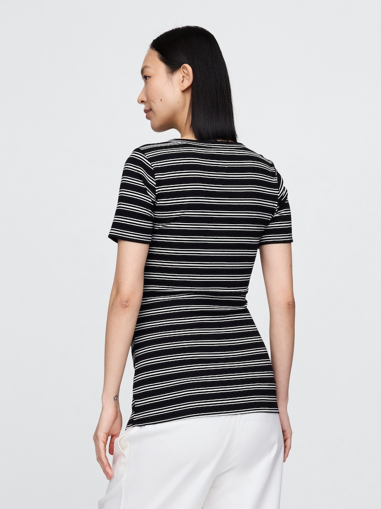 Maternity Modern Crewneck T-Shirt