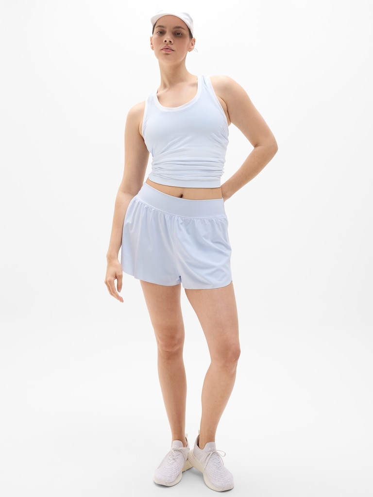 Crossover High Rise 4" Run Short