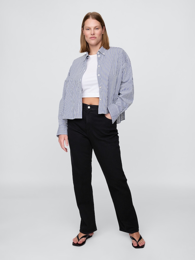 High Rise '90s Slim Straight Jeans