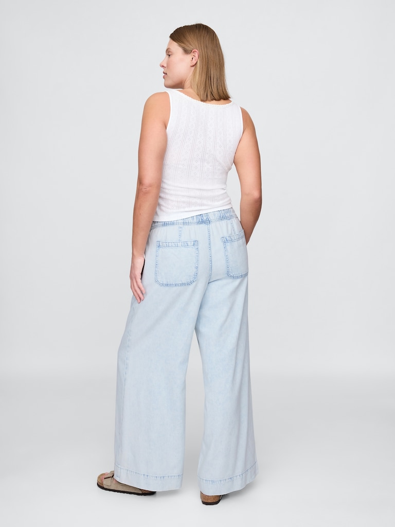 Mid Rise UltraSoft Easy Baggy Jeans