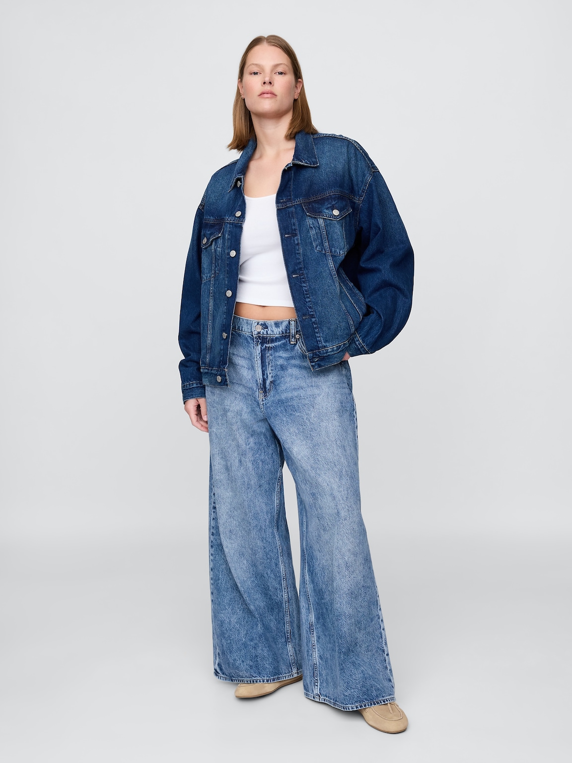 Low Slung Extra Baggy Jeans