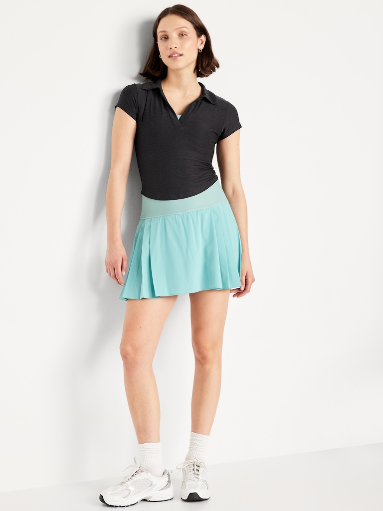 CloudMotion Cropped Polo