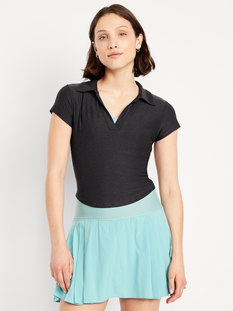 CloudMotion Cropped Polo