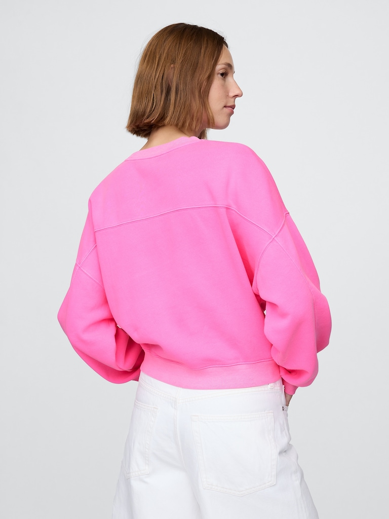 VintageSoft Wedge Crewneck Sweatshirt