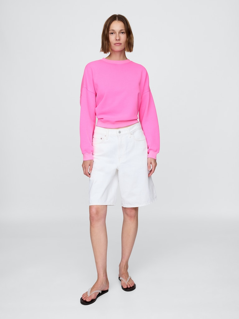 VintageSoft Wedge Crewneck Sweatshirt