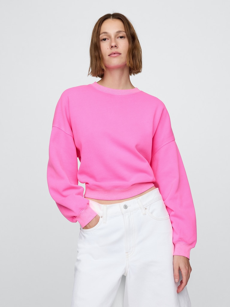 VintageSoft Wedge Crewneck Sweatshirt
