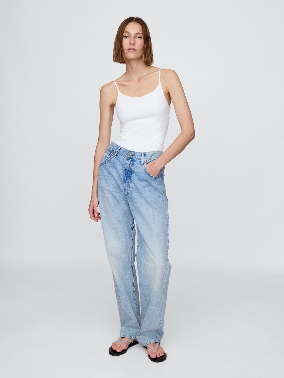 CloseKnit Cami Thong Bodysuit