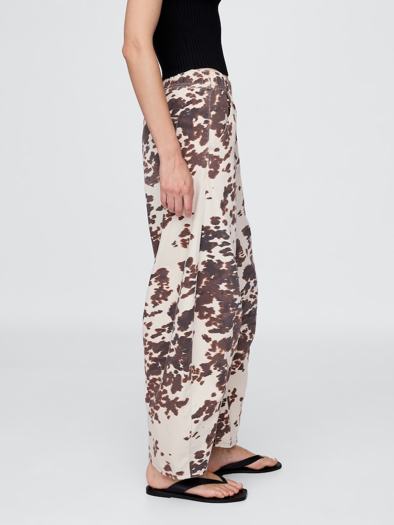 Mid Rise UltraSoft Easy Horseshoe Jeans