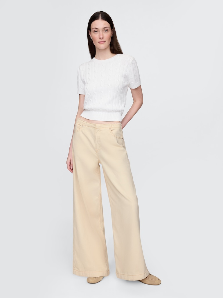 Mid Rise UltraSoft Baggy Jeans