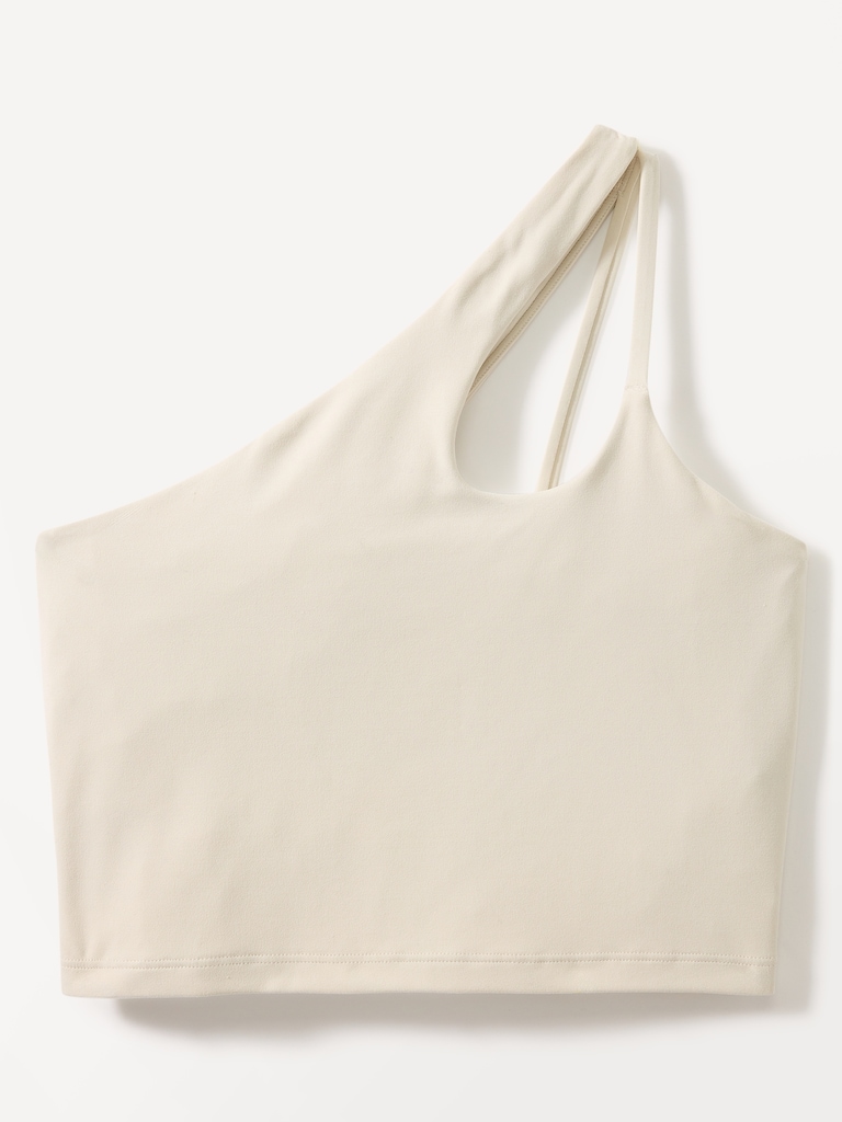 Transcend Asymmetrical Crop Sports Bra
