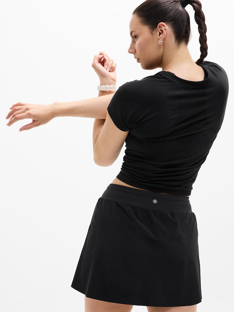 Fast Route Mid Rise 13" Run Skort