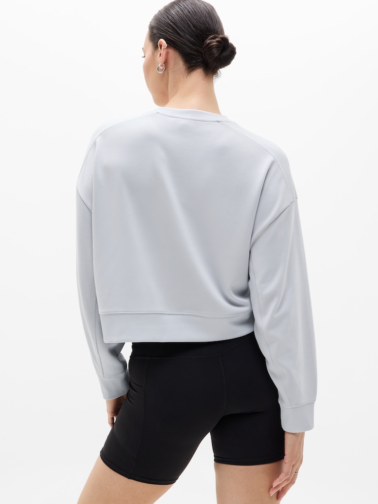 Seasoft Rib Crewneck Sweatshirt