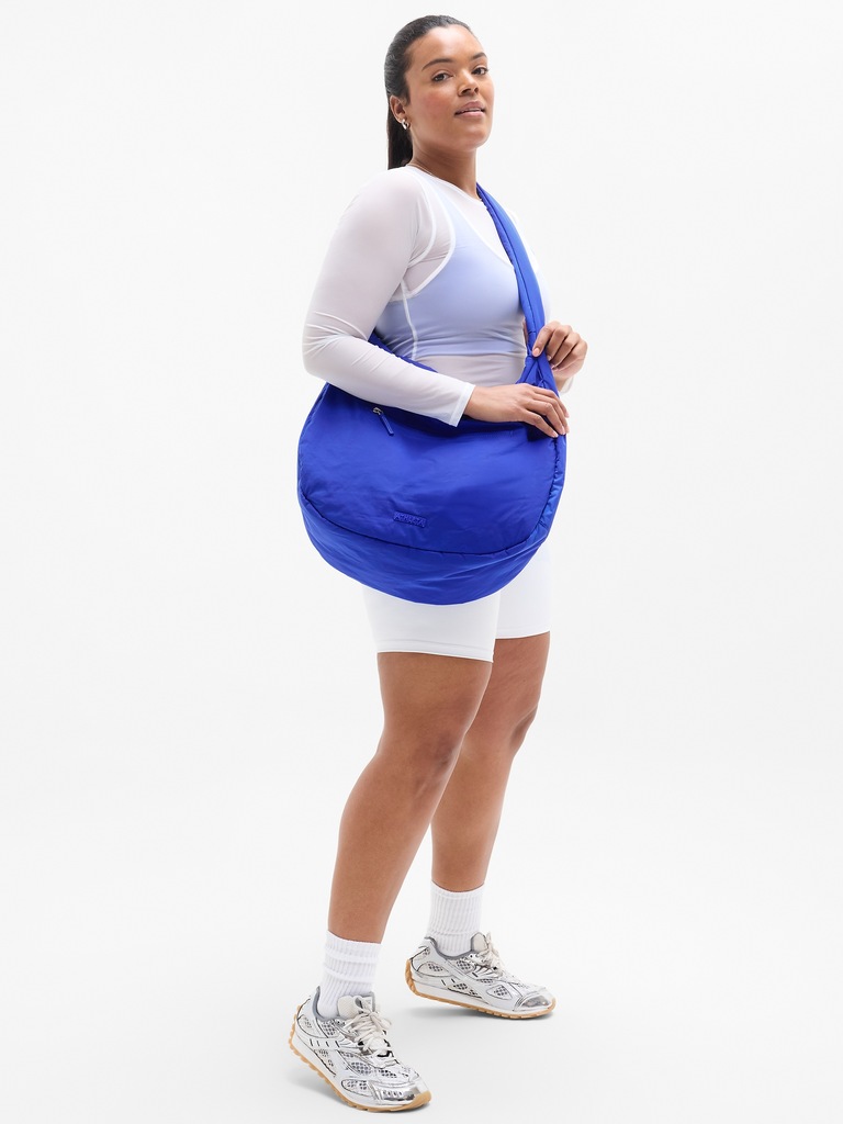 All About Oversized Crossbody Hobo Bag