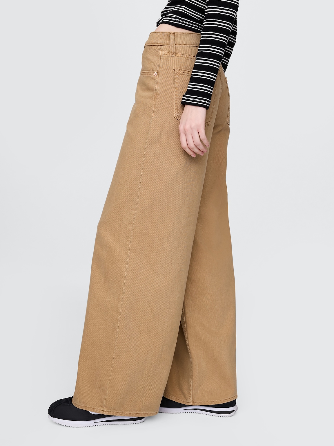 Mid Rise UltraSoft Baggy Jeans