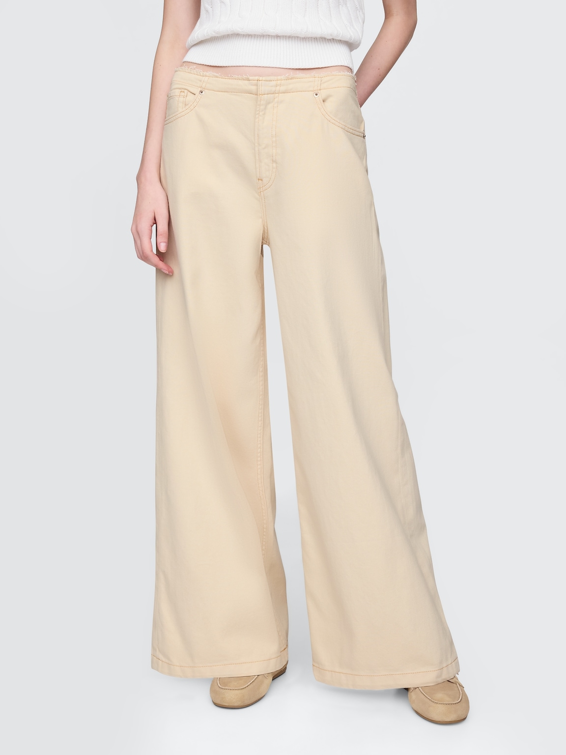 Mid Rise UltraSoft Baggy Jeans